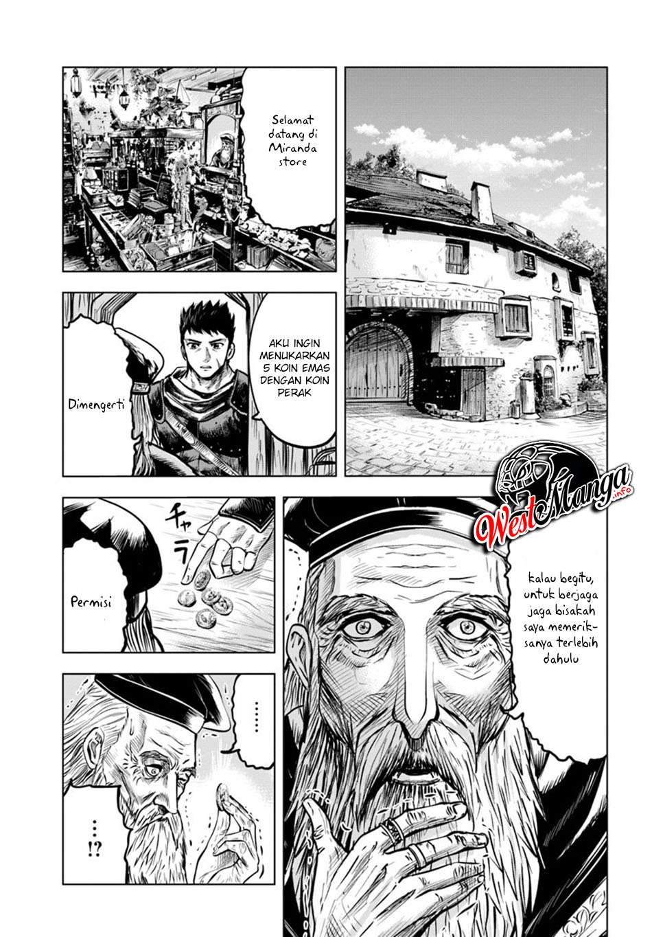Oukoku E Tsuzuku Michi Chapter 04.2 Bahasa Indonesia